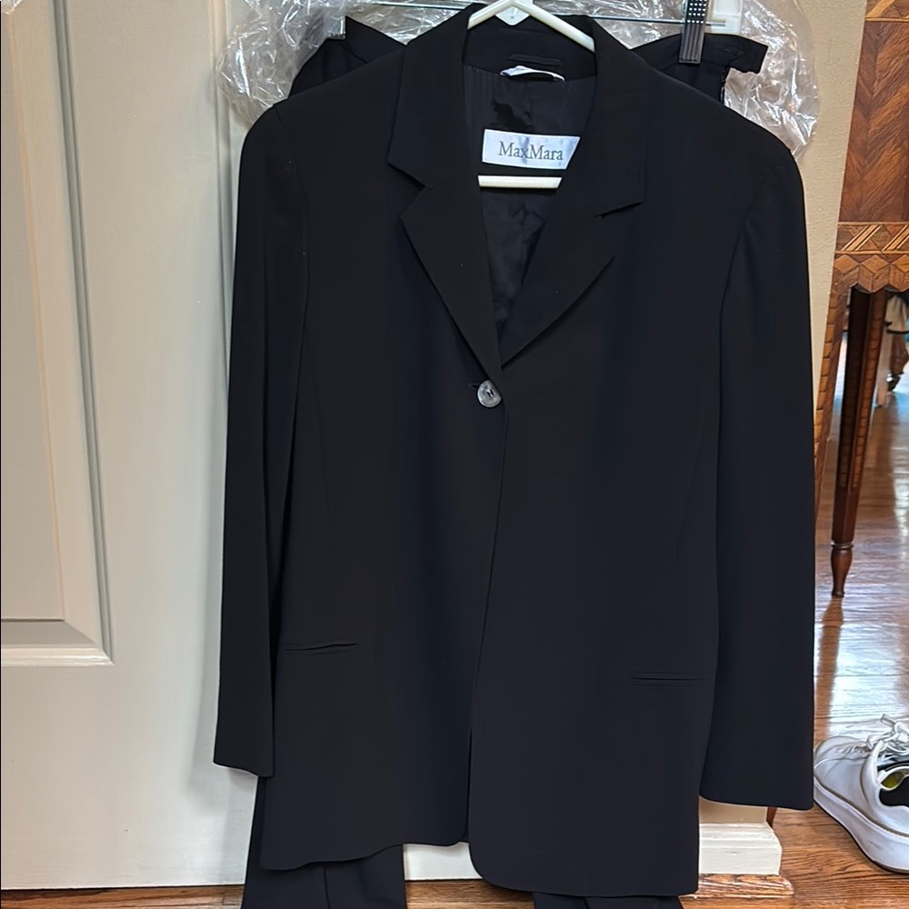 MaxMara Black Men's Blazer